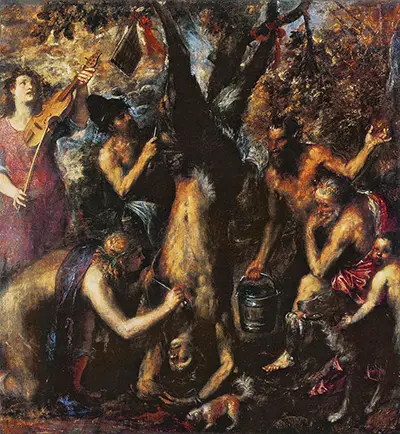 Flaying of Marsyas Titian